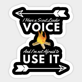 Best Gift Idea for Scout/Troop Leader Sticker